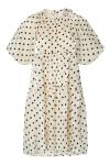 Y.A.S - Kjole - Dottish Ss Dress - Pb Sandshell