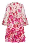 Y.A.S - Kjole - Flowering 3/4 Dress - Fuchsia Purple