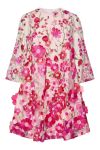 Y.A.S - Kjole - Flowering 3/4 Dress - Fuchsia Purple