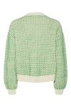Y.A.S - Cardigan - Yas Gea Ls Knit Cardigan - Birch/Green
