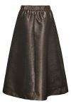 Y.A.S - Nederdel - Yasgosh Hw Midi Skirt - Gold Colour