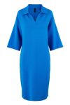 Y.A.S - Kjole - Abelia 3/4 Knit Dress - Palace Blue