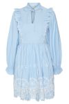 Y.A.S - Kjole - Yasbolil Ls Dress S. D2D - Clear Sky