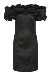 Y.A.S - Kjole - Carrie Os Shimmer Dress - Show Black