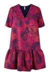 Y.A.S - Kjole - Cille SS Dress - Festival Fuchsia