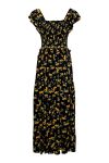 Y.A.S - Kjole - Citri Sl Long Dress S. - Black