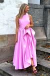 Y.A.S - Kjole - Ellina SL Long Dress-Celeb - Pink Frosting