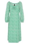Y.A.S - Kjole - Felicity LS Midi Dress - Jolly Green
