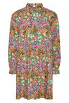 Y.A.S - Kjole - YAS Flowerfield LS Dress - Black