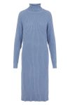 Y.A.S - Kjole - Mavi LS Knit Roll-neck Dress - Cashmere Blue