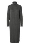 Y.A.S - Kjole - Mavi Knit Midi Dress - Medium Grey Melange