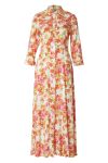 Y.A.S - Kjole - YAS Savanna Long Shirt Dress S. - Almond Peach