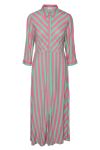 Y.A.S - Kjole - YAS Savanna Long Shirt Dress S. - Katydid