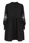 Y.A.S - Kjole - YAS Solara LS Dress - Black