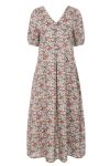 Y.A.S - Kjole - YAS Tulia SS Long Dress - Rosewood