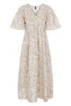 Y.A.S - Kjole - Veja 2/4 Long Dress - Eggnog