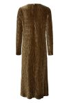 Y.A.S - Kjole - YAS Very LS Long Velvet Dress - Beech