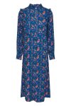 Y.A.S - Kjole - Yasorchi Ls Long Dress S. - Deep Lake