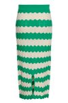 Y.A.S - Nederdel - Yasbee Hw Long Knit Skirt - Green Bee