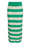 Y.A.S - Nederdel - Yasbee Hw Long Knit Skirt - Green Bee