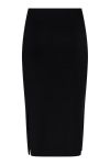 Y.A.S - Nederdel - Sassi Hw Midi Knit Skirt S. - Black