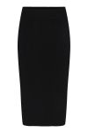 Y.A.S - Nederdel - Sassi Hw Midi Knit Skirt S. - Black