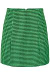 Y.A.S - Nederdel - YASVIBIS - HW MINI SKIRT - CA Poison Green VIBIS