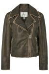Y.A.S - Jakke - Yaspixie Leather Jacket - Amphora 