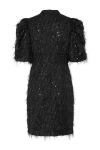 Y.A.S - Kjole - Ilza 2/4 Sequin Dress - Black 