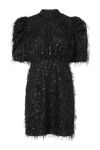 Y.A.S - Kjole - Ilza 2/4 Sequin Dress - Black 