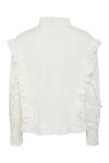 Y.A.S - Skjorte - Yascotco Ls Shirt - Ex Star White