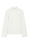 Y.A.S - Skjorte - YAS Kimmea Ls Shirt - Star White