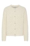 Y.A.S - Cardigan - YAS Bubble Ls Knit Cardigan S. Noos - Birch