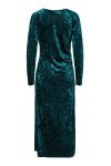 Y.A.S - Kjole - Tillia LS Velvet Long Dress - Ponderosa Pine