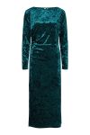 Y.A.S - Kjole - Tillia LS Velvet Long Dress - Ponderosa Pine