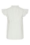 Y.A.S - Top - YAS Kulbira Sl Top - Star White