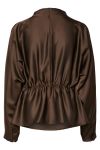 Y.A.S - Bluse - Yera LS Top - Chocolate Brown