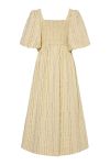 Y.A.S - Mellow 2/4 Midi Dress - French Vanilla (Levering midt maj)