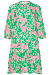 Noella - Kjole - Imogene Dress - Green/Pink