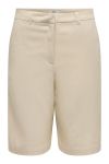 JDY - Shorts - Naomi Linen MW Bermuda Shorts - Wheat (Levering midt april)