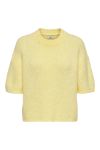 JDY - T-shirt - Linea S/S Pullover O-Neck - Pastel Yellow