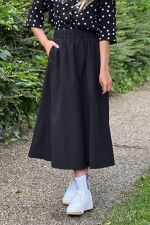 Loved by Lykke - Nederdel - LY Sally Skirt - Bubble Black