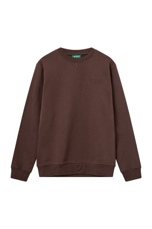 H2O Basic Langø Sweat O'neck 3548 Coffee