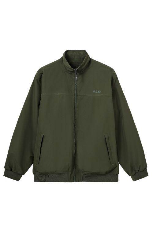 H2O - Jakke - Mandø Reversible Jacket - Army