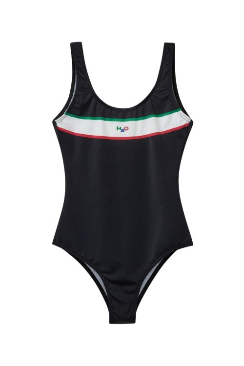 H2O Badedragt Basic Classic Swimsuit Navy