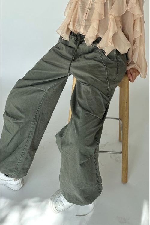 Continue - Bukser - Carrie - 15109 - Army