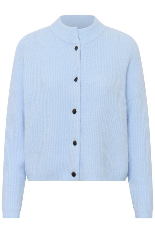 Gestuz AlphaGZ short cardigan Centaurea Mélange