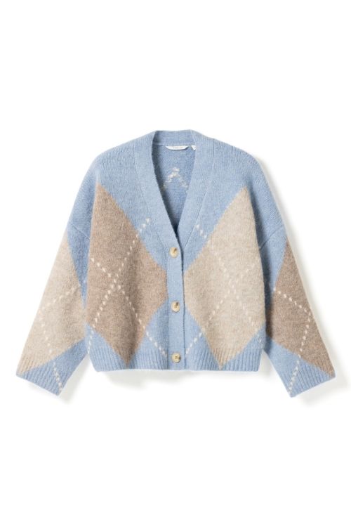 Noella N-Laiana Knit Cardigan Sky Blue Mix