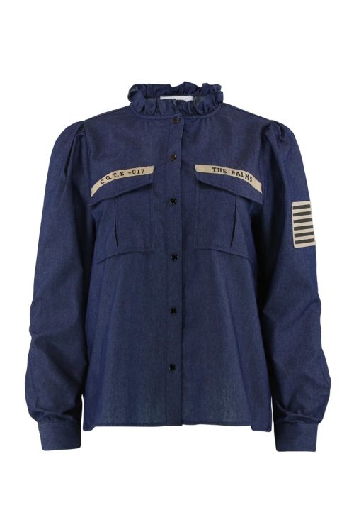 Continue Mili patch chambre Denim blue