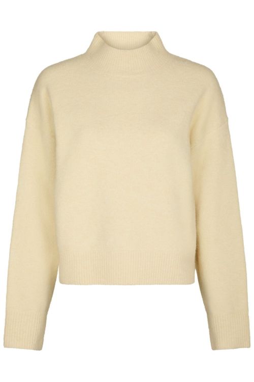 Neo Noir Strik Paulina Knit Blouse Butter Yellow